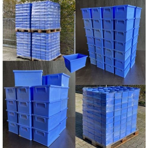 Stapeltransportkasten Stapelkiste Kiste, gebraucht | SSI Schäfer 14/6-4 | Außenmaß: 210 x 150 x 123 mm (BxTxH) | Stückzahl: auswählbar   