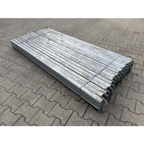 Palettenregaltraverse Traverse Palettenregal gebraucht / Elektrolux / 1.900 mm / K: 120 x 45 mm / silbergrau