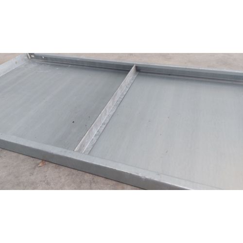 Unterzug Stahlböden Fachbodenregal, gebraucht | Dexion Schraubregal | Gesamtlänge: 453 mm | für Bodentiefe: 457 mm | verzinkter Stahl