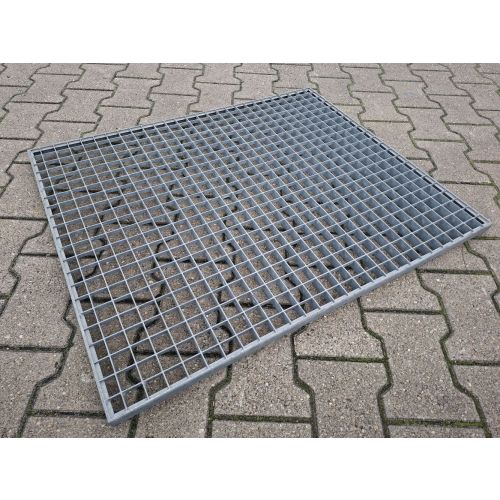 Gitterrost Regalrost Schwei&szlig;rost, gebraucht | Gesamttiefe: 735 mm | Gesamtbreite: 895 mm | Maschenweite: 31 x 31 mm | Bezeichnung: GR-162