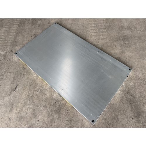 Fachboden für Fachbodenregale, gebraucht | SSI Schäfer R 3000 | f. Ständertiefe: 600 mm | Gesamtbreite: 994 mm | Gesamthöhe: 30 mm | sendzimir verzinkt