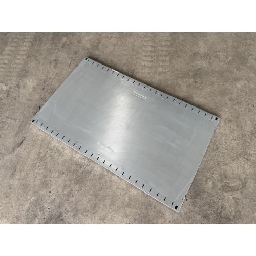 Fachboden für Fachbodenregale, gebraucht | SSI Schäfer R 3000 | ZB4613 | f. Ständertiefe: 600 mm | Gesamtbreite: 994 mm | Gesamthöhe: 30 mm | sendzimir verzinkt