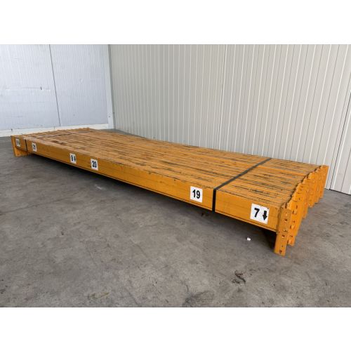 Palettenregaltraverse Traverse Palettenregal, gebraucht | Link 51 Boltless XL | lichte Weite: 2.700 mm | K: 120 x 50 mm | Kopftraverse | 3 HK