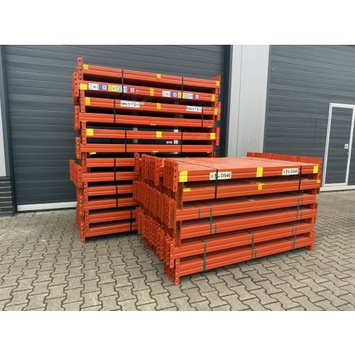 Palettenregaltraverse Traverse Palettenregal, gebraucht | META Thyssen | lichte Weite: 1.800 mm | K: 100 x 50 mm | orange | 4 HK