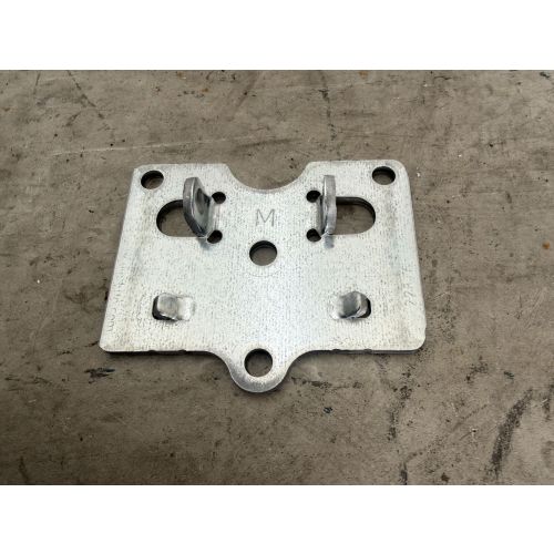 Fu&szlig;platte Fu&szlig;platten f. Palettenregal, neu | BITO PRO | f&uuml;r Rahmenprofile: P4, P5, P6 | sendzimir verzinkt