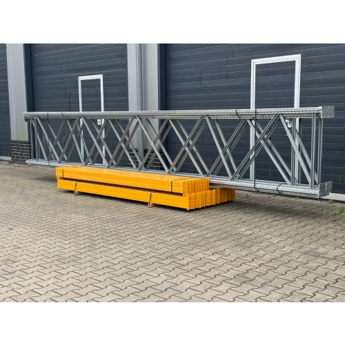 Palettenregalanlage Palettenregal, neu & gebraucht | Jungheinrich MPB | Regalst&auml;nder: 6.500 x 1.100 mm | lichte Weite: 3.100 mm | Regall&auml;nge: 9,78 lfm.