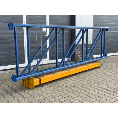 Palettenregalanlage Palettenregal, gebraucht | Jungheinrich Delta | Regalst&auml;nder: 3.800 x 1.050 mm | lichte Weite: 2.700 mm | Regall&auml;nge: 2,86 lfm.