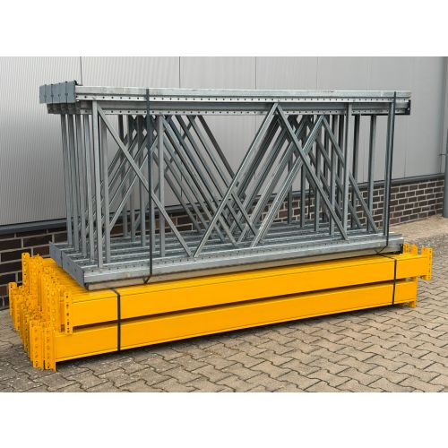 Palettenregalanlage Palettenregal, gebraucht | Bito Pro | Regalst&auml;nder: 2.400 x 1.100 mm | lichte Weite: 2.700 mm | Regall&auml;nge: 25,50 lfm.