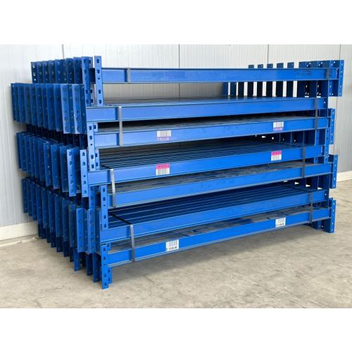 Palettenregaltraverse Traverse Palettenregal, gebraucht | SSI Sch&auml;fer PR600 | lichte Weite: 1.900 mm | INP: 80 x 42 mm | Ral 5010 blau| 5 HK