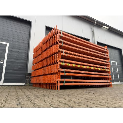 Palettenregaltraverse Traverse Palettenregal, gebraucht | Stow Pal Rack NS | lichte Weite: 2.700 mm | Kastenprofil: 60 x 50 mm | PNB 0486 | orange