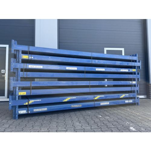 Palettenregaltraverse Traverse Palettenregal, gebraucht | Bito PL 38 | lichte Weite: 3.600 mm | K: 110 x 50 mm | blau | 3 HK