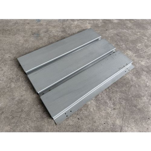 Stahlpaneel Fachboden f. Palettenregal Hochregal, gebraucht | BITO | Abm.: 585 x 460 mm (TxB) | sendzimir verzinkt