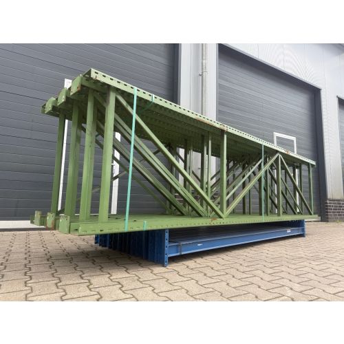 Palettenregalanlage Palettenregal, gebraucht | SSI Sch&auml;fer PR400 & PR350 | Regalst&auml;nder: 4.020 x 950 mm | Lichte Weite: 2.700 mm | Regall&auml;nge: 17,04 lfm.