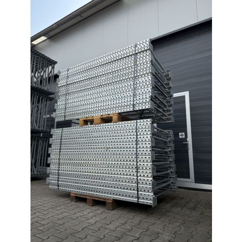 Palettenregalständer Regalständer gebraucht | Dexion Speedlock P90 | M | Rahmenprofil: 90 x 75 x 1,80 mm | Ständerhöhe: 2.000 mm | Ständertiefe: 1.100 mm | sendzimir verzinkt