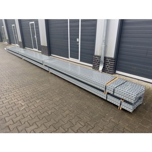 Rahmenprofil Palettenregalständer Palettenregal, Neuware | SSI Schäfer PR600 | Ständertyp: P73 | Rahmenprofilhöhe: 10.694 mm | sendzimir verzinkt