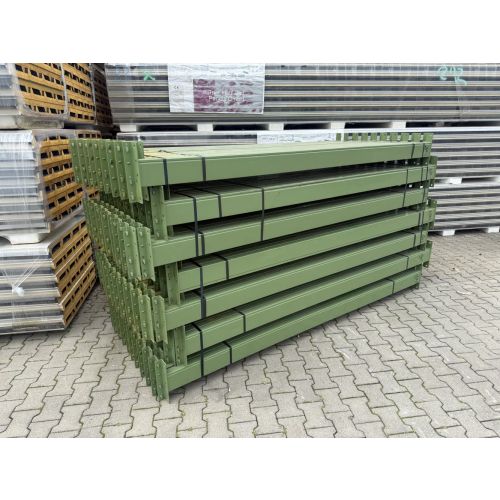Palettenregaltraverse Traverse Palettenregal, gebraucht | Bito PL 38 | lichte Weite: 2.700 mm | K: 127 x 50 mm | gr&uuml;n | 3 HK
