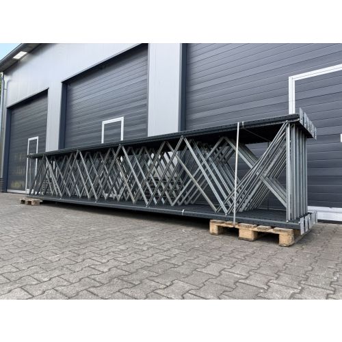 Palettenregalständer Regalständer, gebraucht | Dexion (Hovik) P90 | Rahmenprofil: 90 x 70 x 2,50 mm | Ständerhöhe: 5.000 mm | Ständertiefe: 1.050 mm | sendzimir verzinkt