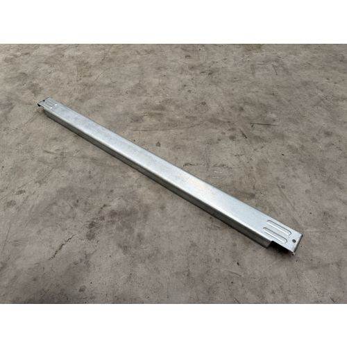 Tiefenauflage Tiefensteg Tiefenstege f. Palettenregal, gebraucht | f. Regaltiefe 1.100 mm | lichte Stützweite: 993 mm |  U: 70 x 45 x 3 mm | sendzimir verzinkt