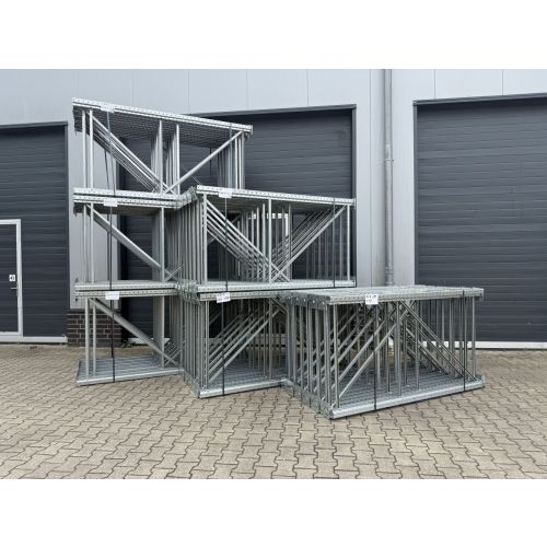 Palettenregalst&auml;nder Regalst&auml;nder Palettenregal, gebraucht | Meta (Thyssen) Multipal S | St&auml;nderh&ouml;he: 2.200 mm | St&auml;ndertiefe: 1.100 mm 
