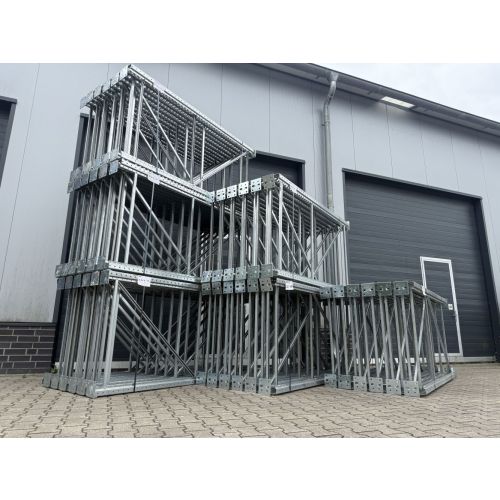 Palettenregalst&auml;nder Regalst&auml;nder Palettenregal, gebraucht | Meta (Thyssen) Multipal S | St&auml;nderh&ouml;he: 2.000 mm | St&auml;ndertiefe: 1.100 mm 