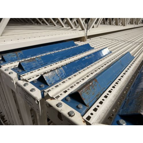 Ständerschutz Pfostenschutz Rammschutz, gebraucht | Nedcon NS  | passend für Rahmenprofil: 100 mm | Gesamthöhe: 900 mm | Innenbreite: ca. 102 mm | blau
