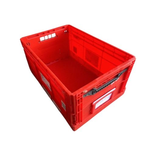 Faltbox Klappkiste Lagerkiste Transportkiste 600x400x285 mm Rot gebraucht