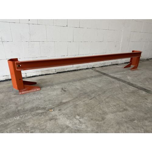 Anfahrschutzleitplanke Anfahrschutz Palettenregal, gebraucht | Mecalux | Doppelregalreihe | Gesamtlänge: 2.500 mm