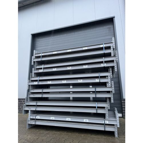 Palettenregaltraverse Traverse, gebraucht | SSI Schäfer PR 600 | Lichte Weite: 2.100 mm | INP: 80 x 42 mm | grau | 5 HK