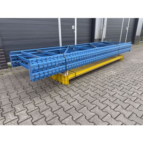 Palettenregalanlage Regalanlage, gebraucht | Redirack | Regalst&auml;nder: 4.130 x 1.100 mm | Lichte Weite: 2.707 mm | Regall&auml;nge: 11,24 lfm. 