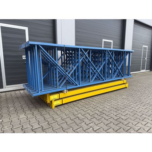 Palettenregalanlage Regalanlage, gebraucht | Redirack | Regalst&auml;nder: 4.130 x 1.100 mm | Lichte Weite: 3.205 mm | Regall&auml;nge: 39,54 lfm. 