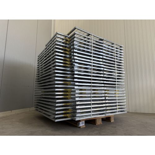 Drahtgitterboden für Fachbodenregale, gebraucht | SSI Schäfer R 3000 | f. Ständertiefe: 600 mm | Gesamtbreite: 1.600 mm | Gesamthöhe: 30 mm | sendzimir verzinkt