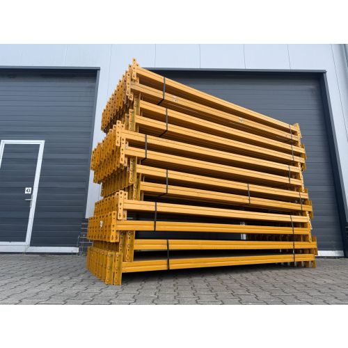 Palettenregaltraverse Traverse, gebraucht | META Thyssen | lichte Weite: 2.700 mm | K: 85 x 50 mm | gelb | 3 HK