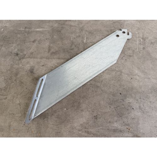 Halter f. R&uuml;ckwandgitter Agraffenwinkel Konsole, gebraucht | Diagonall&auml;nge: 410 mm | Gesamtbreite: 90 mm | sendzimir verzinkt