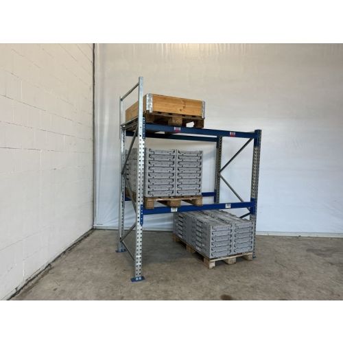 Endständererhöhung Palettenregal, neu |  Nutzhöhe: 500 mm | Materialfarbe: galvanisch verzinkt | Stückzahl: frei auswählbar