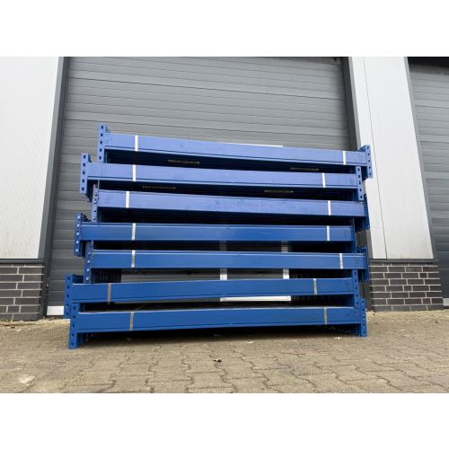 Palettenregaltraverse Traverse Palettenregal, gebraucht | SSI Sch&auml;fer PR600 | lichte Weite: 2.700 mm | K: 110 x 50 mm | blau | 4 HK