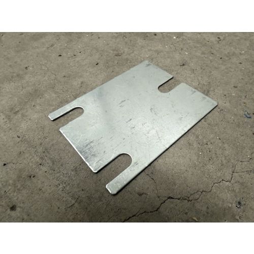 Ausgleichsblech Nivelierblech f&uuml;r Palettenregalst&auml;nder, neu | Arestant NS | Abm.: 118 x 150 mm | Materialst&auml;rke: 2 mm