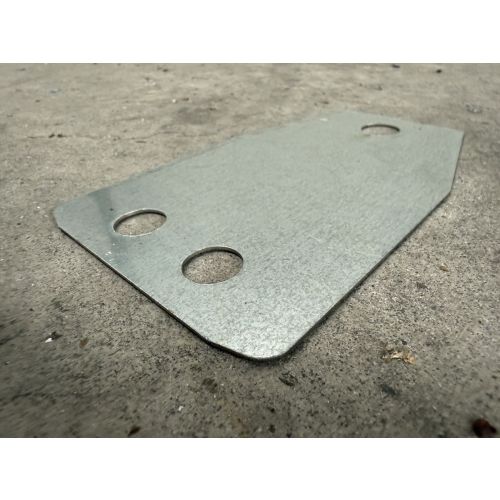 Ausgleichsblech Nivelierblech f&uuml;r Palettenregalst&auml;nder, neu | Dexion Speedlock S4 | Abm.: 87,5 x 140,5 mm | Materialst&auml;rke: 1 mm