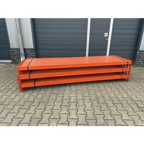 Palettenregaltraverse Traverse Palettenregal, gebraucht | Arestant AS | Lichte Weite: 2.705 mm | Kopftraverse | K: 80 x 40 mm | orange | 4 HK