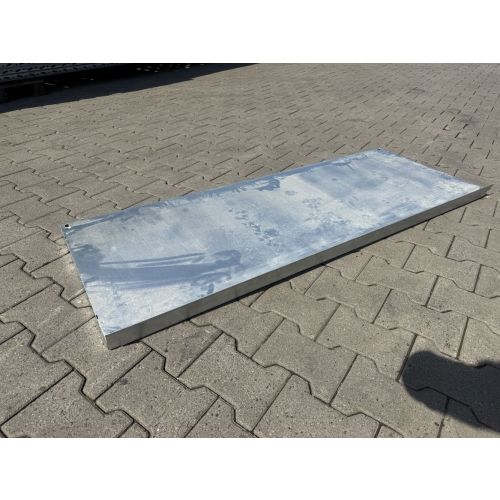 Fachboden f&uuml;r Fachbodenregale, gebraucht | SSI Sch&auml;fer R 3000 | ZB 4423 V | f. St&auml;ndertiefe: 600 mm | Gesamtbreite: 1.600 mm | Gesamth&ouml;he: 30 mm | sendzimir verzinkt