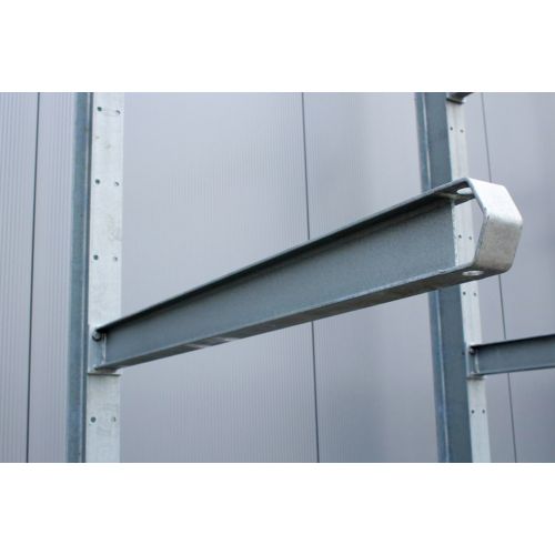 Kragarm IPE 100 feuerverzinkt 1200 mm lang + 50 mm Abweiser
