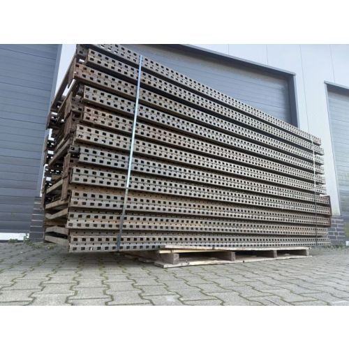 Palettenregalst&auml;nder Regalst&auml;nder Palettenregal Sonderposten, gebraucht | Meta (Thyssen) Multipal N | St&auml;nderh&ouml;he: 3.400 - 3.300 mm | St&auml;ndertiefe: 1.100 mm 