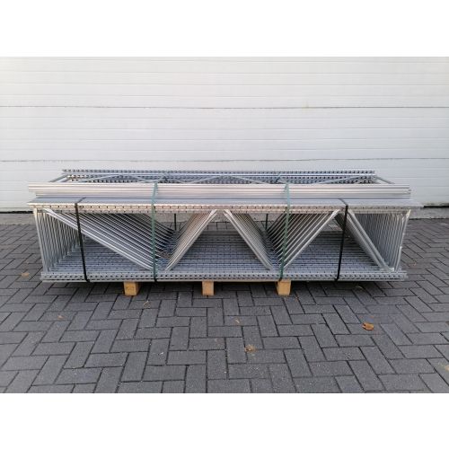 31,50 lfm Fachbodenregal Magazinregal Sonderposten | Regal Typ USA | Gesamthöhe: 2500 mm | Gesamttiefe: 500 mm | Nr. 1