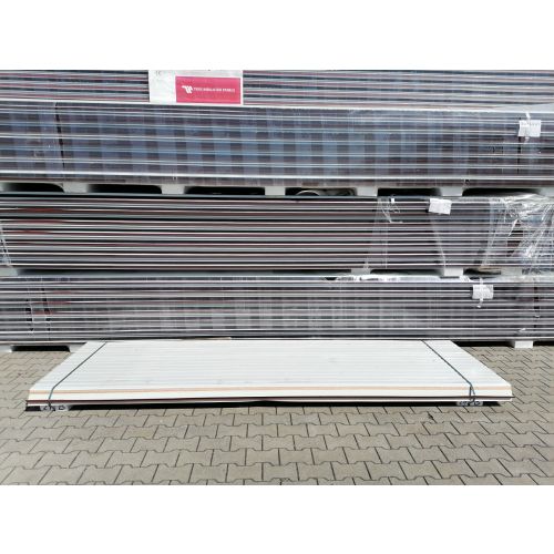 Sandwichplatten 30 mm Dach II. Wahl RAL 8012 Rotbraun Paket 21B