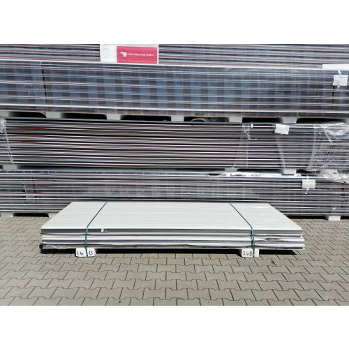 Sandwichplatten 40 mm Dach II. Wahl RAL 7016 Paket 24B