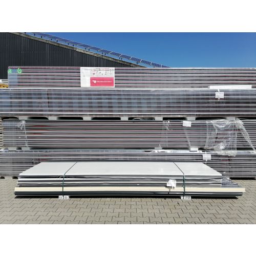 Sandwichplatten 40 mm Dach II. Wahl RAL 7016 Paket 25B