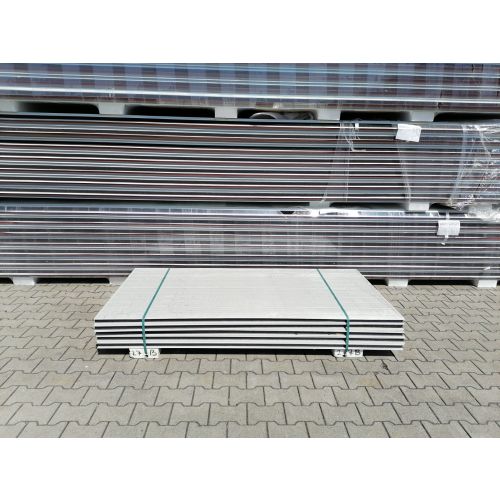 Sandwichplatten 40 mm Wand II. Wahl RAL 9002 Grauwei&szlig; Paket 27B