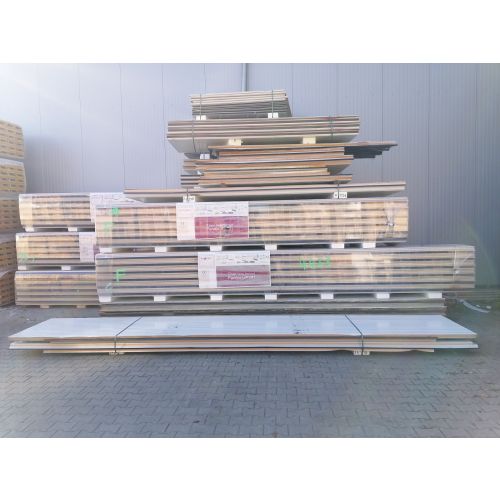Sandwichplatten 30 mm Dach II. Wahl RAL 7016 Paket 33B