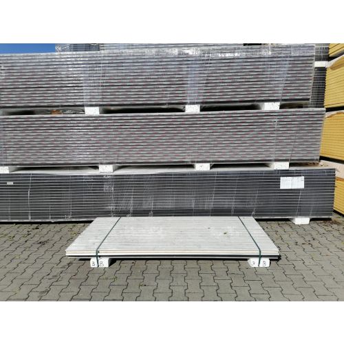 Sandwichplatten 40 mm Dach II. Wahl RAL 9006 Paket 3B