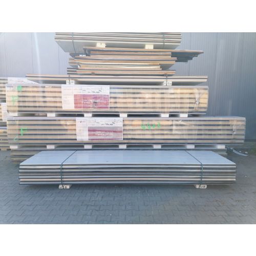 Sandwichplatten 40 mm Dach II. Wahl RAL 7016 Paket 41B