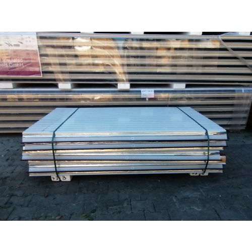 Sandwichplatten 40 mm Dach II. Wahl RAL 8012 Paket 43B